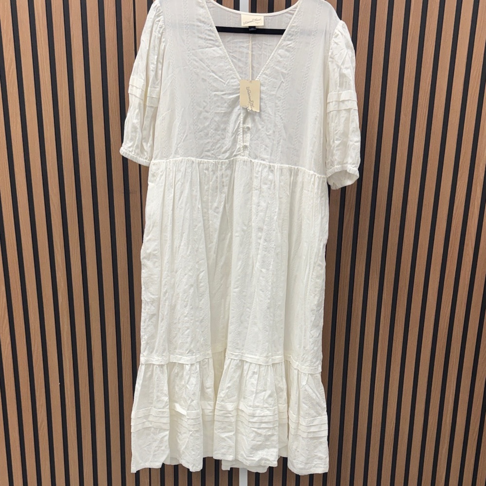 Universal Thread Cream Midi Dress - Picture 3 of 3
